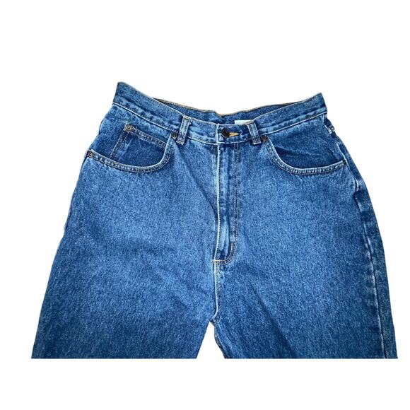 Vintage Open Trails Tapered Leg Womens High Rise Denim Jeans Size 14S - Picture 3 of 6